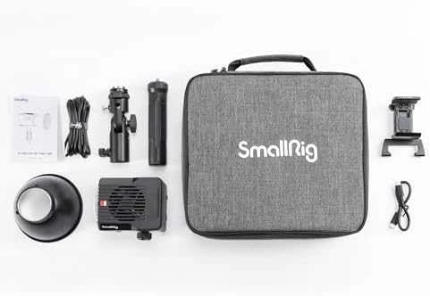 SMALLRIG 4376 LED VIDEO LIGHT COB RC 60B WITH POWERBANK CLAMP