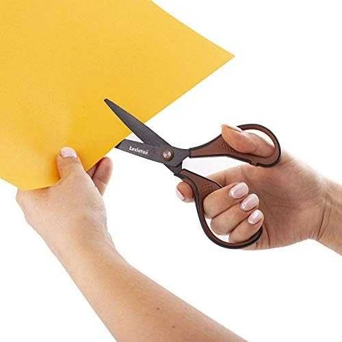 Tefloninės 17.5cm žirklės kerpančios popierių