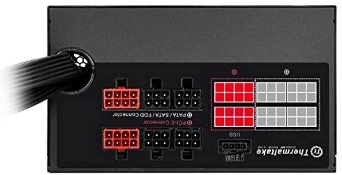 600W Thermaltake SMART DSP G 80+ Bronze Digital Kabelmanagement