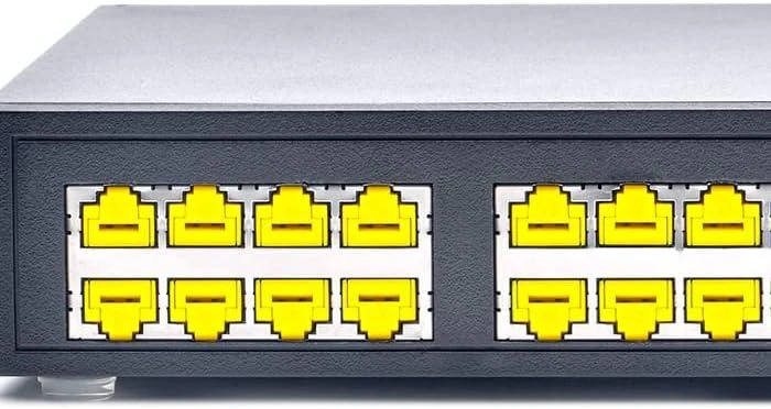 Smart Keeper Carruzzo Smartkeeper NL03P2YL jungčių blokatorius Prievadų blokatorius RJ-45 Geltona 1 vnt
