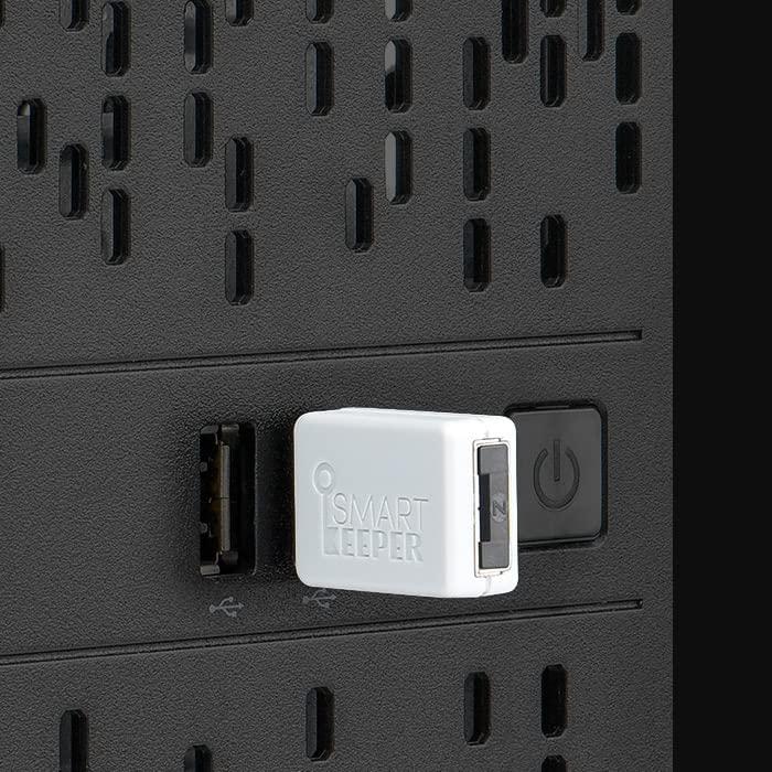 „Smart Keeper Smartkeeper Basic“ USB atmintinė, „MicroSD“ ir USB A tipo prievadų blokatorius, juodas (OM03BK)