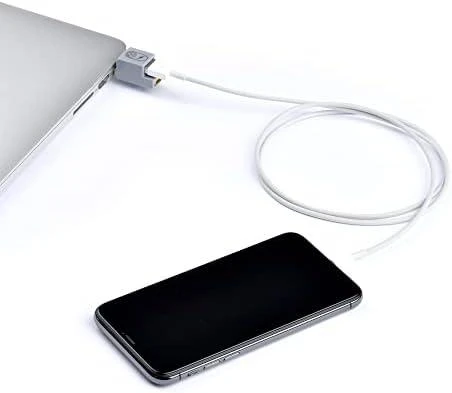 Šakotuvas „Smart Keeper“ „Smartkeeper“ „SmartKeeper Basic“ su USB-A prievadu, išmanusis duomenų blokatorius, dunkleblau