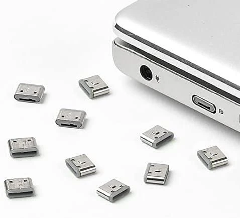 Šakotuvas SLSART Kabelių Priedas - SmartKeeper CL04P1GY 10 USB C-Port Blokatoriai Pilki