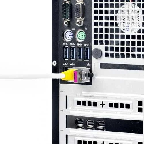 Šakotuvas Smart Keeper Smartkeeper SMARTKEEPER Basic LAN Cable Lock 12 - 12x kištukas, rožinis