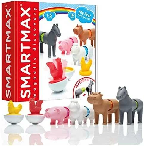 Smartmax SMART MAX konsturktorius Mano pirmoji gyvūnų ferma SMX221