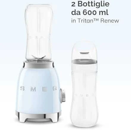 SMEG mini kokteilinė, PBF01BLEU, spalva: juoda