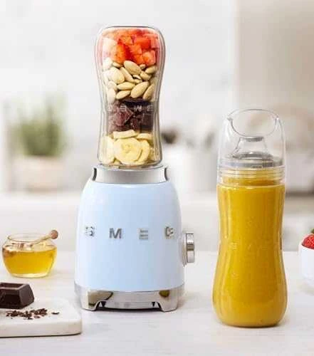 SMEG mini kokteilinė, PBF01BLEU, spalva: juoda