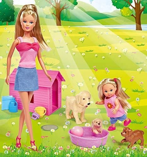 Simba STEFFI ir Evi su augintiniais ir aksesuarais 105732156