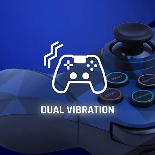 Įvairūs „Snakebyte Playstation“ valdikliai ŽAIDIMAS: PAD 4 S WIRELESS Camouflage Blau (PS4)