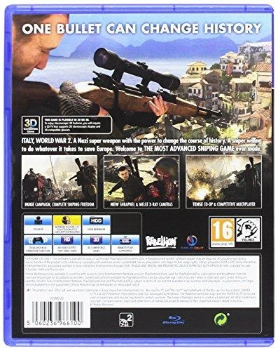 Sony Rebellion Sniper Elite 4 PS4