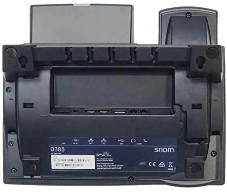 Snom D385 (4340) IP Telefonas 12 lines TFT, Juoda