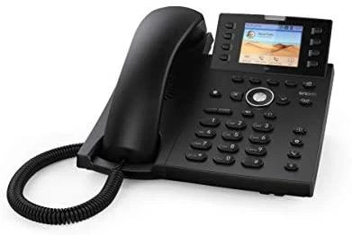 Snom D385 (4340) IP Telefonas 12 lines TFT, Juoda