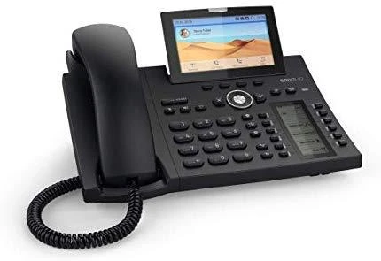 Snom D385 (4340) IP Telefonas 12 lines TFT, Juoda