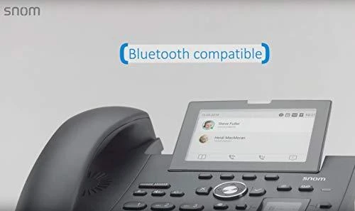 Snom D385 (4340) IP Telefonas 12 lines TFT, Juoda