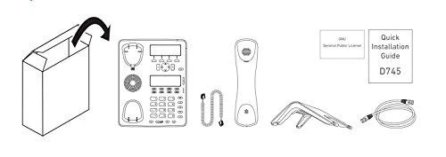 Telefonas Snom D745
