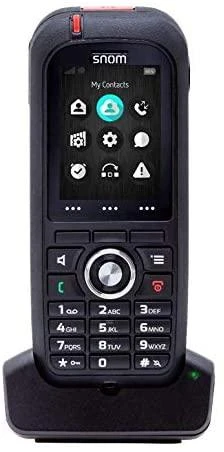 SNM Snom M80 DECT telefono ragelis Skambintojo ID Juoda