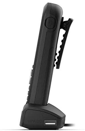 SNM Snom M80 DECT telefono ragelis Skambintojo ID Juoda