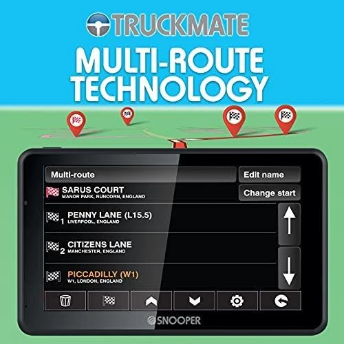 GPS navigacija Snooper Snooper Truckmate PRO S6900 sunkvežimių navigacinė sistema