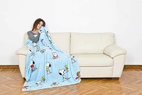 Kanguru pledas Snoopy, animacinis raštas, kartoninė juosta