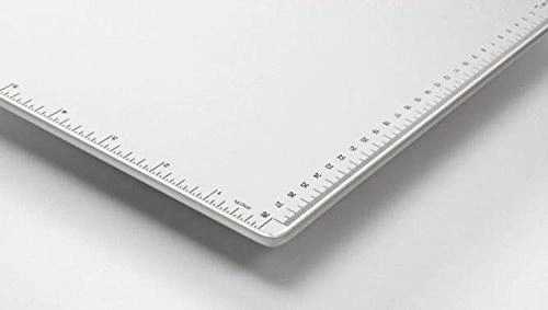 Sztuka Rodzinna Snopake 15788 - Portablocco metallico formato A4, con clip resistente e guide di misurazione, colore: Argento metallizzato