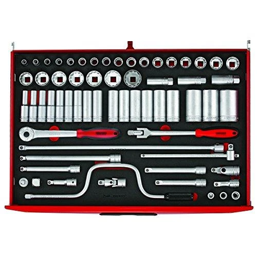 TengTools Galvučių komplektas Teng Tools TTESK63; EVA; 63 vnt.