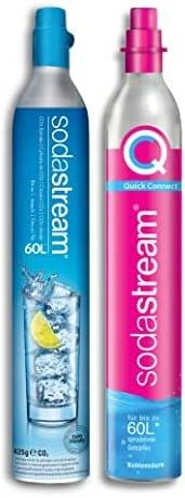 SodaStream prisukamas CO2 angliarūgštės cilindras, 60l, mėlynas