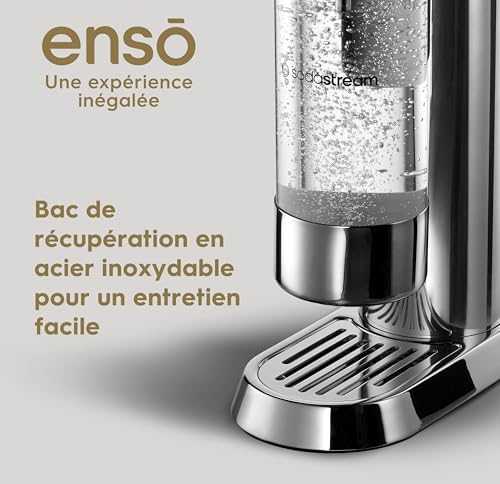 NAUJIENA! Gazuotų gėrimų gaminimo aparatas SodaStream Enso