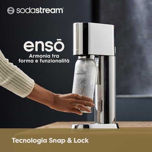 NAUJIENA! Gazuotų gėrimų gaminimo aparatas SodaStream Enso