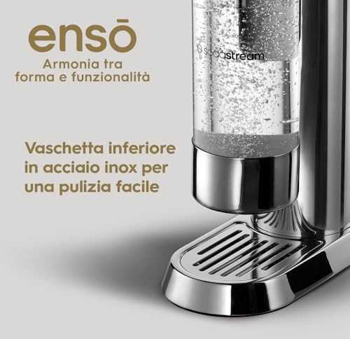 NAUJIENA! Gazuotų gėrimų gaminimo aparatas SodaStream Enso