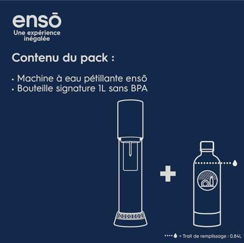 NAUJIENA! Gazuotų gėrimų gaminimo aparatas SodaStream Enso