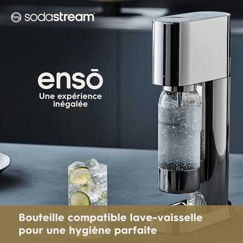 NAUJIENA! Gazuotų gėrimų gaminimo aparatas SodaStream Enso