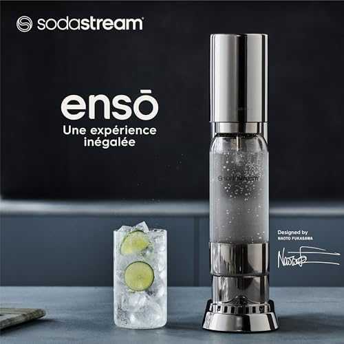 NAUJIENA! Gazuotų gėrimų gaminimo aparatas SodaStream Enso