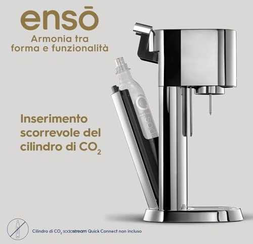 NAUJIENA! Gazuotų gėrimų gaminimo aparatas SodaStream Enso