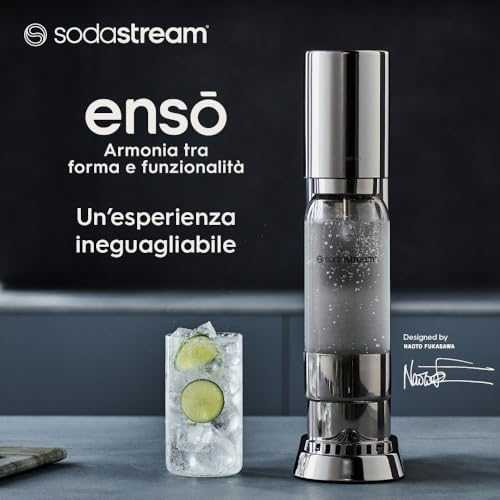 NAUJIENA! Gazuotų gėrimų gaminimo aparatas SodaStream Enso