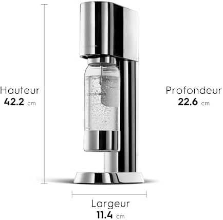 NAUJIENA! Gazuotų gėrimų gaminimo aparatas SodaStream Enso