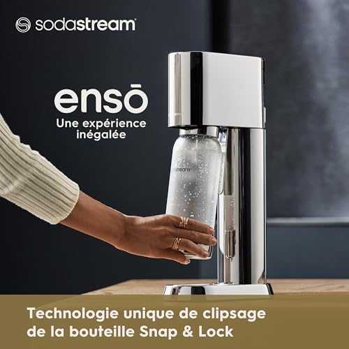 NAUJIENA! Gazuotų gėrimų gaminimo aparatas SodaStream Enso