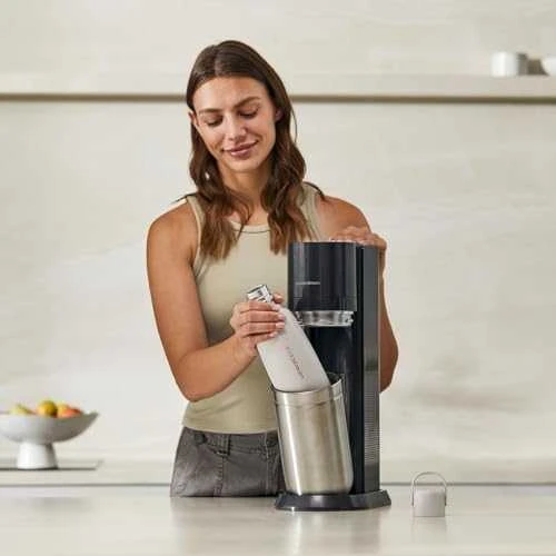 Buteliukas Sodastream Fizz & GO DWS, 0,9 l, Smėlio spalvos