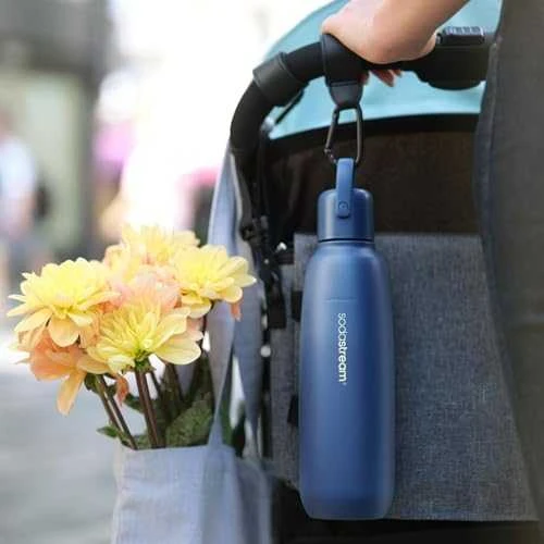 Buteliukas Sodastream Fizz & GO DWS, 0,9 l Mėlynas
