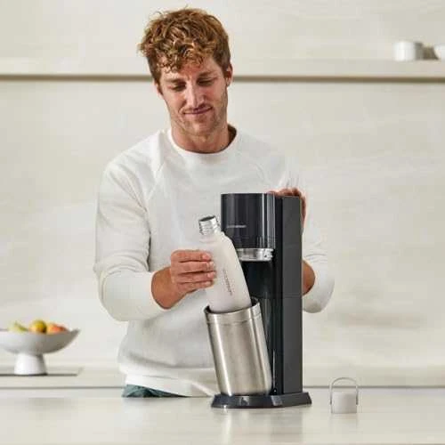 Buteliukas Sodastream Fizz & GO DWS, 0,9 l Mėlynas