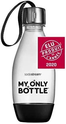 Buteliukas SodaStream My Only Bottle, 0,5l, juodas