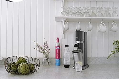 Gazuotų gėrimų gaminimo aparatas SodaStream DUO + 3 buteliukai
