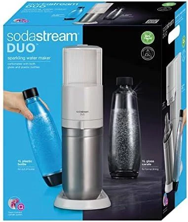 Gazuotų gėrimų gaminimo aparatas SodaStream DUO, juodas