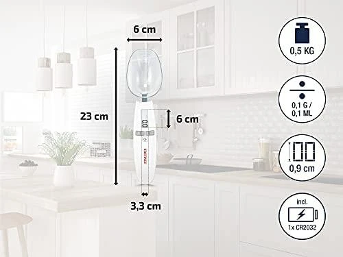 Virtuvinės svarstyklės Virtuvės Prietaisai - Soehnle Cooking Star Skaitmeninė Matavimo Šaukštas 500g 0.1g