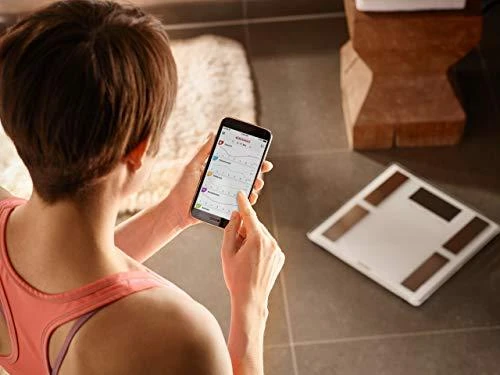 Skaitmeninės Svarstyklės - Soehnle Shape Sense Connect 100, 180kg Talpa, Bluetooth Balta