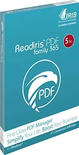 IRIS ReadirisPDF22 Family365-5Lic WinBox