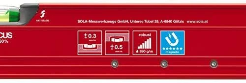 Magnetinis gulsčiukas Sola Raudonas M 3; 100 cm