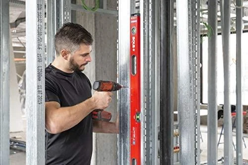 Sola Magnet spirit level LM Big REDM 3, 120cm Raudona