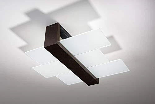 Lubinis šviestuvas Sollux lubiniai šviestuvai Fenix 2 wenge
