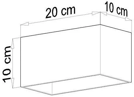 Sollux Lighting Lubinis šviestuvas QUAD baltas