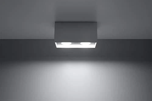 Sollux Lighting Lubinis šviestuvas QUAD pilkas